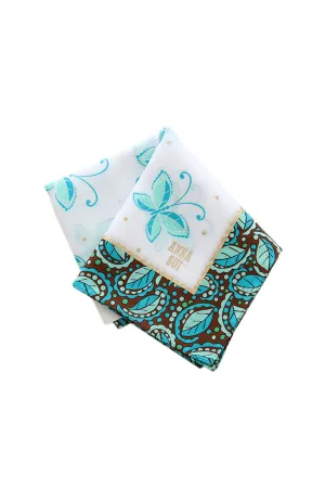 Butterfly Garden Handkerchief Annasui