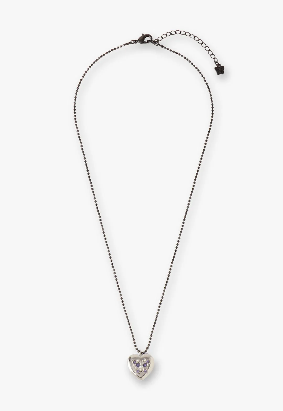 Butterfly Heart Necklace Annasui