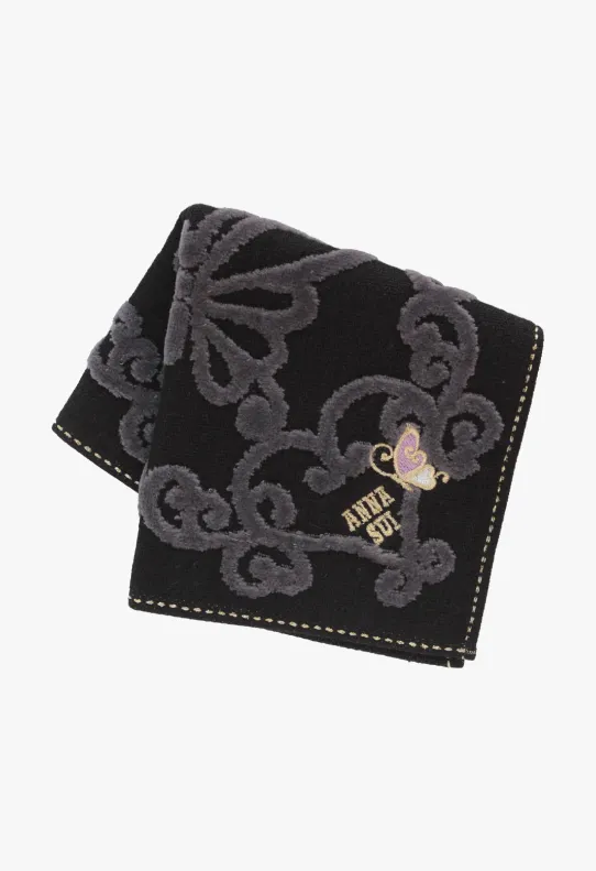 Butterfly Heart Washcloth Annasui