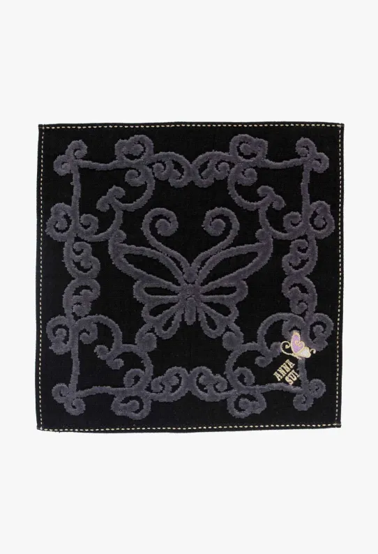 Butterfly Heart Washcloth Annasui