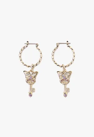 Butterfly Key Earrings Annasui