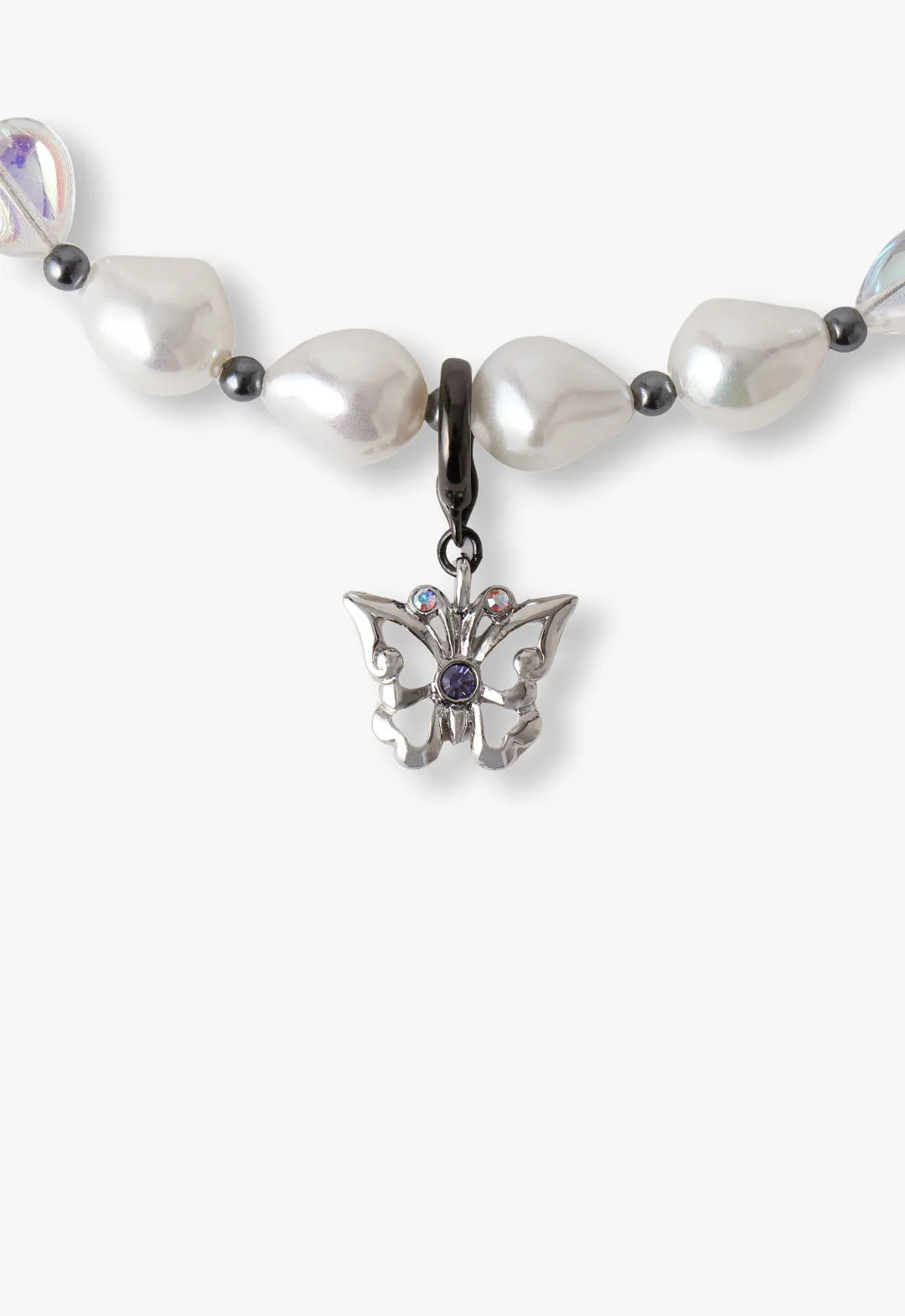 Butterfly Pearl Choker Annasui