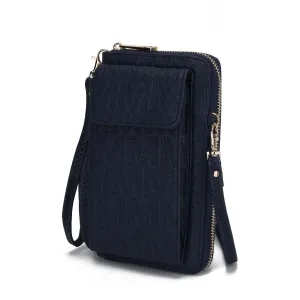 Caddy Vegan Leather Womens Phone Wallet Crossbody