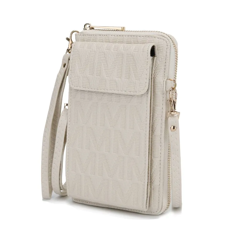 Caddy Vegan Leather Womens Phone Wallet Crossbody
