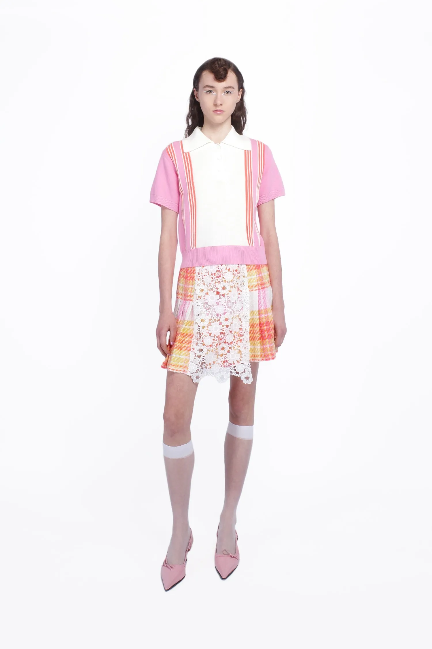 Capri Plaid Kilt Annasui