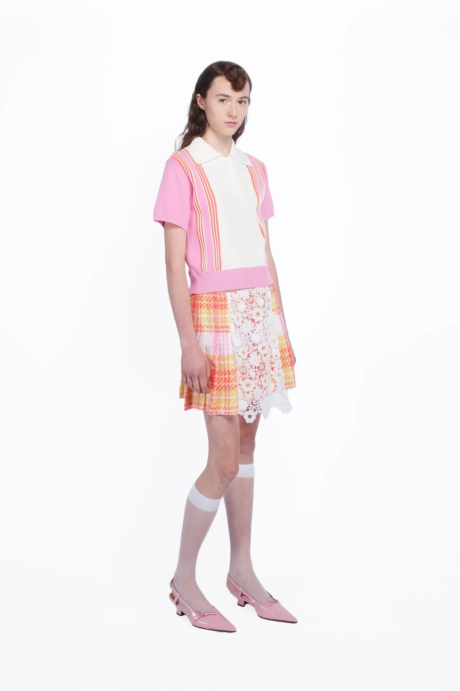 Capri Plaid Kilt Annasui