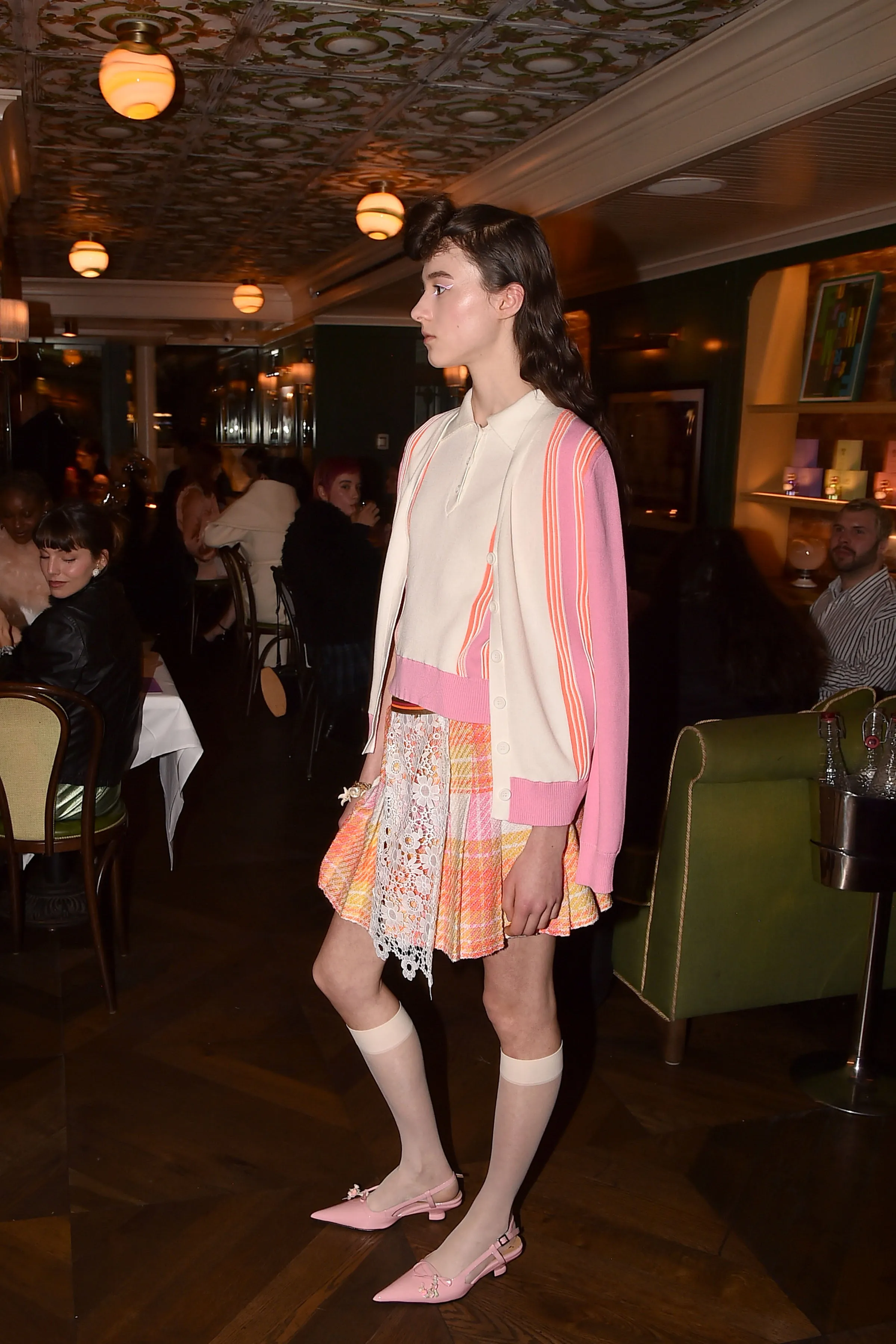 Capri Plaid Kilt Annasui