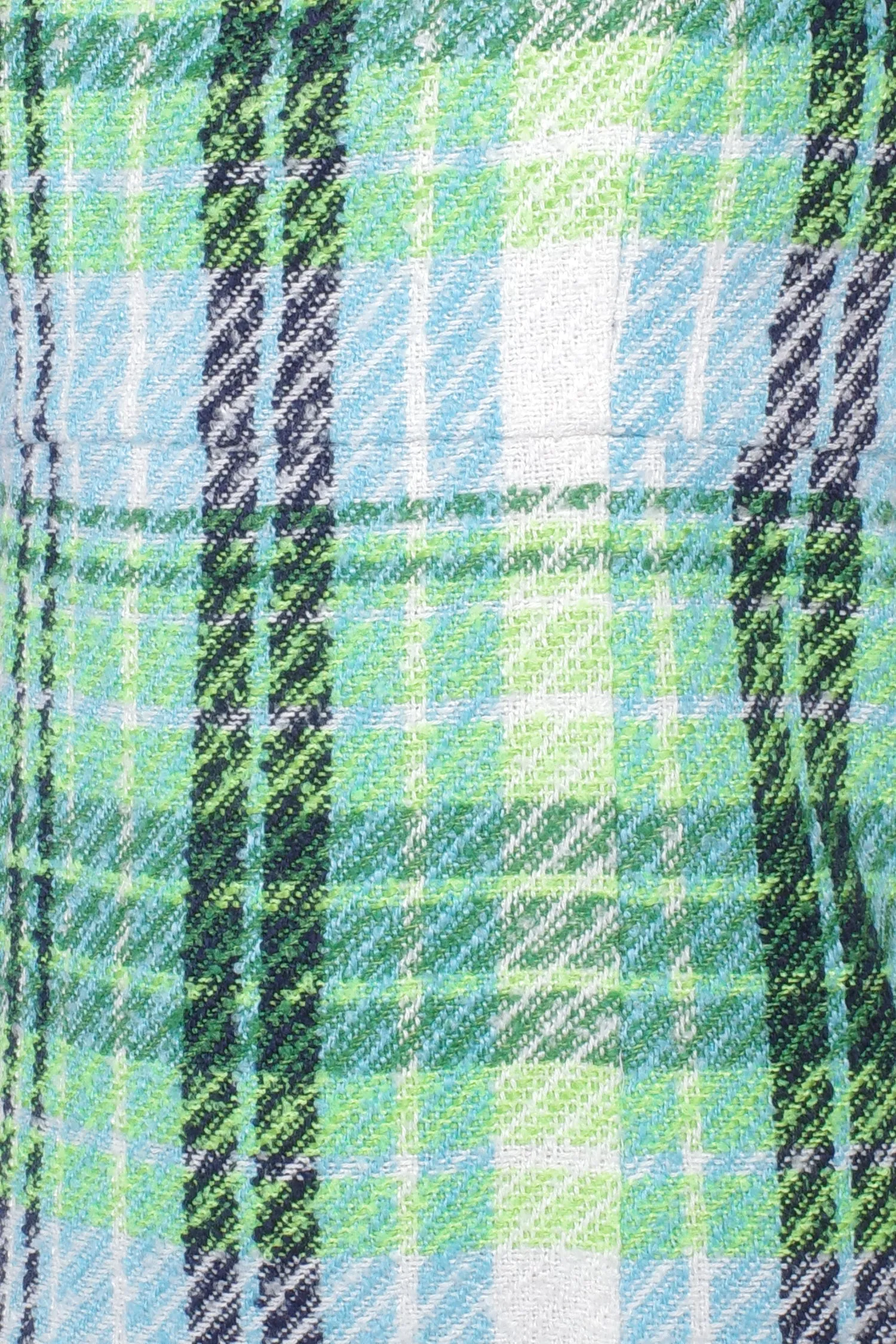 Capri Plaid Mini Dress Annasui