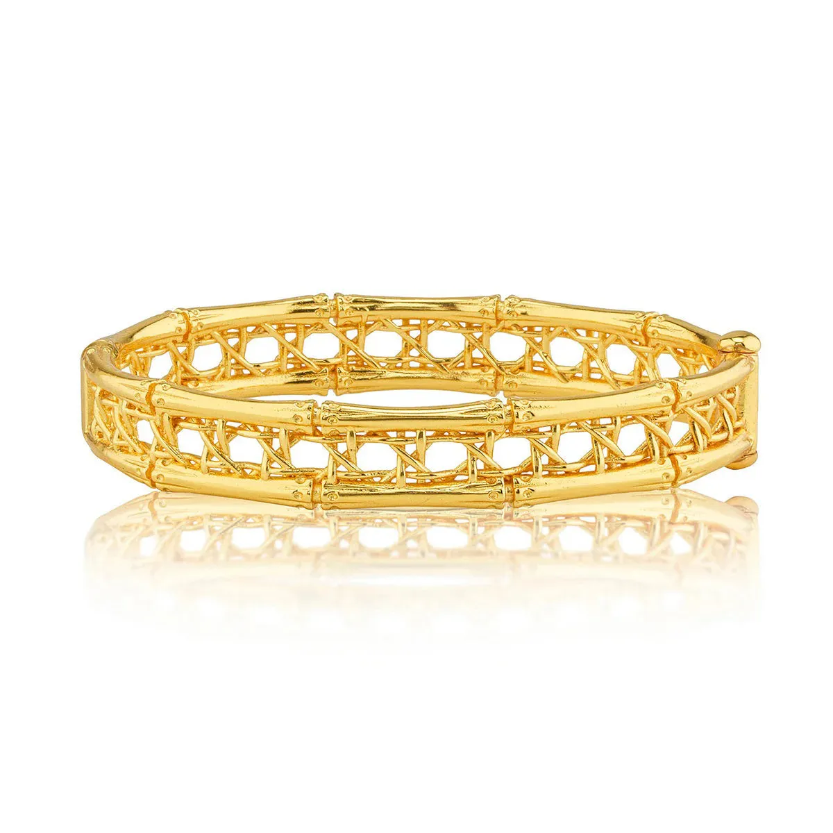 CAPUCINE DE WULF - VERANDA CAING HINGED BANGLE