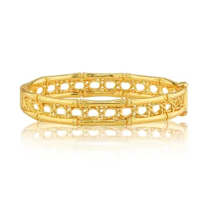 CAPUCINE DE WULF - VERANDA CAING HINGED BANGLE