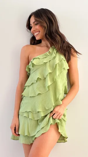 Cassidi Mini Dress - Sage Billy J
