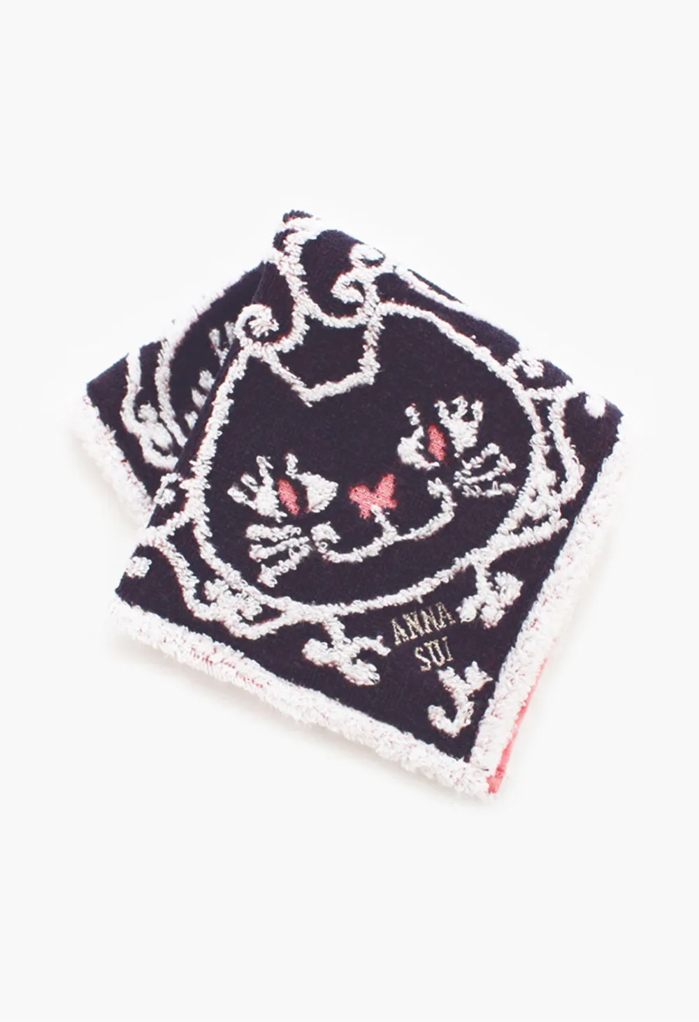 Cat Pattern Washcloth Annasui