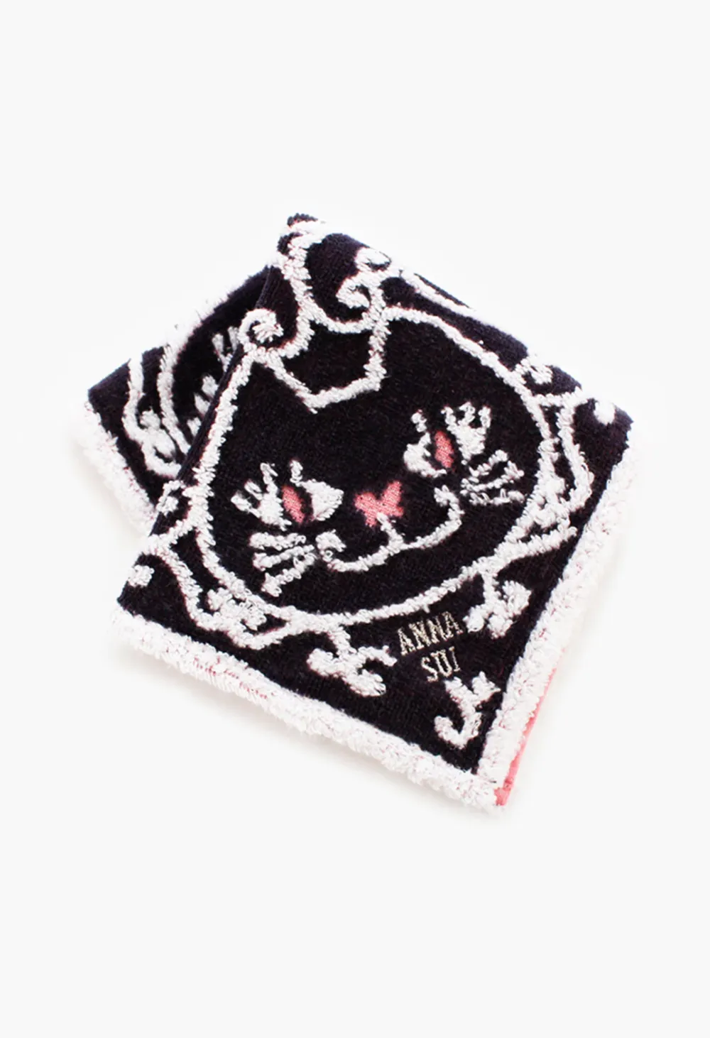 Cat Pattern Washcloth Annasui