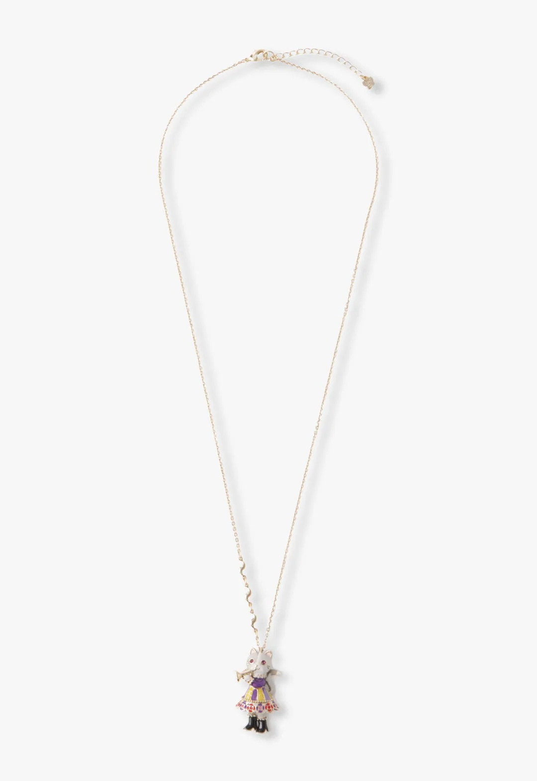 Cat Trumpet Necklace Annasui