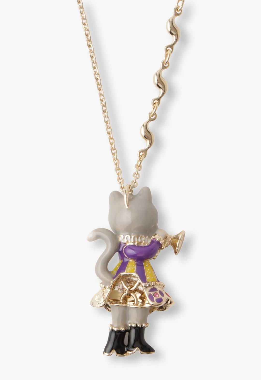 Cat Trumpet Necklace Annasui