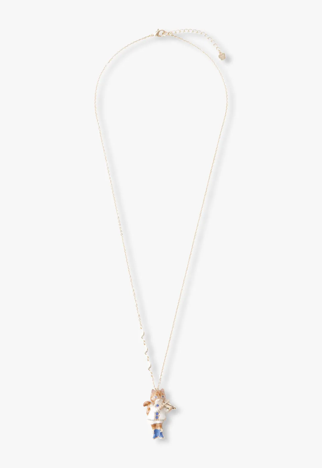 Cat Violin Necklace Annasui