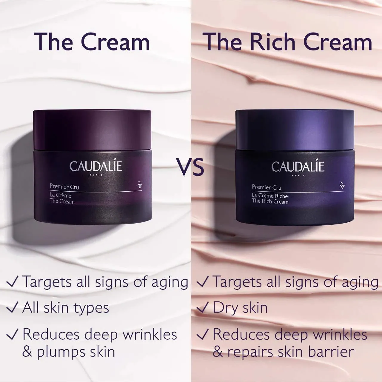 Caudalie  Premier Cru The Cream REFILL 50ml NWOB
