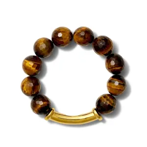 CC AND CO BY CATHERINE CANINO - BRUNA BRACELET IN TIGER EYE