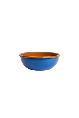 Cereal Bowl (Blue/Brown)