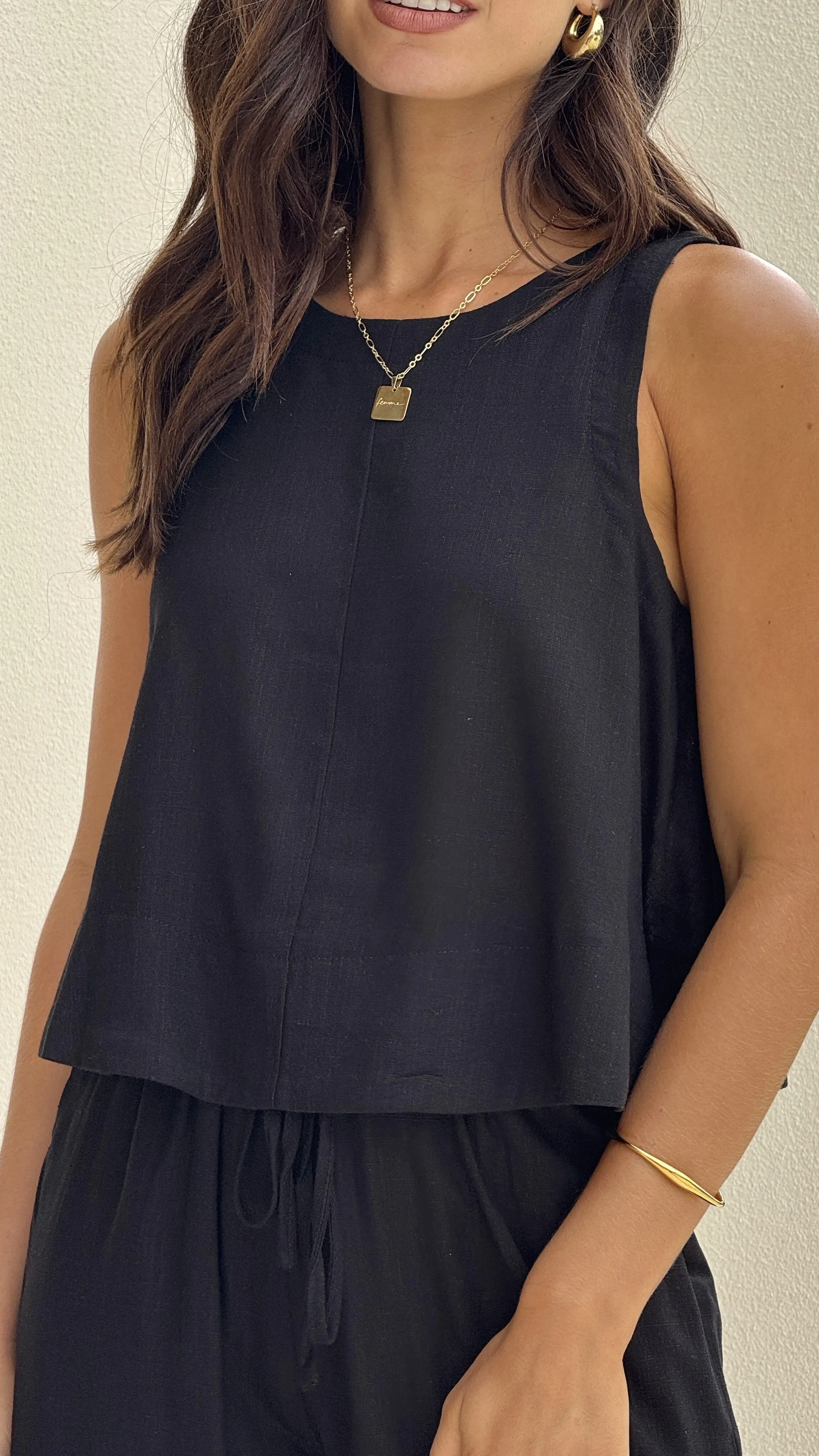 Charmain Top - Black Billy J