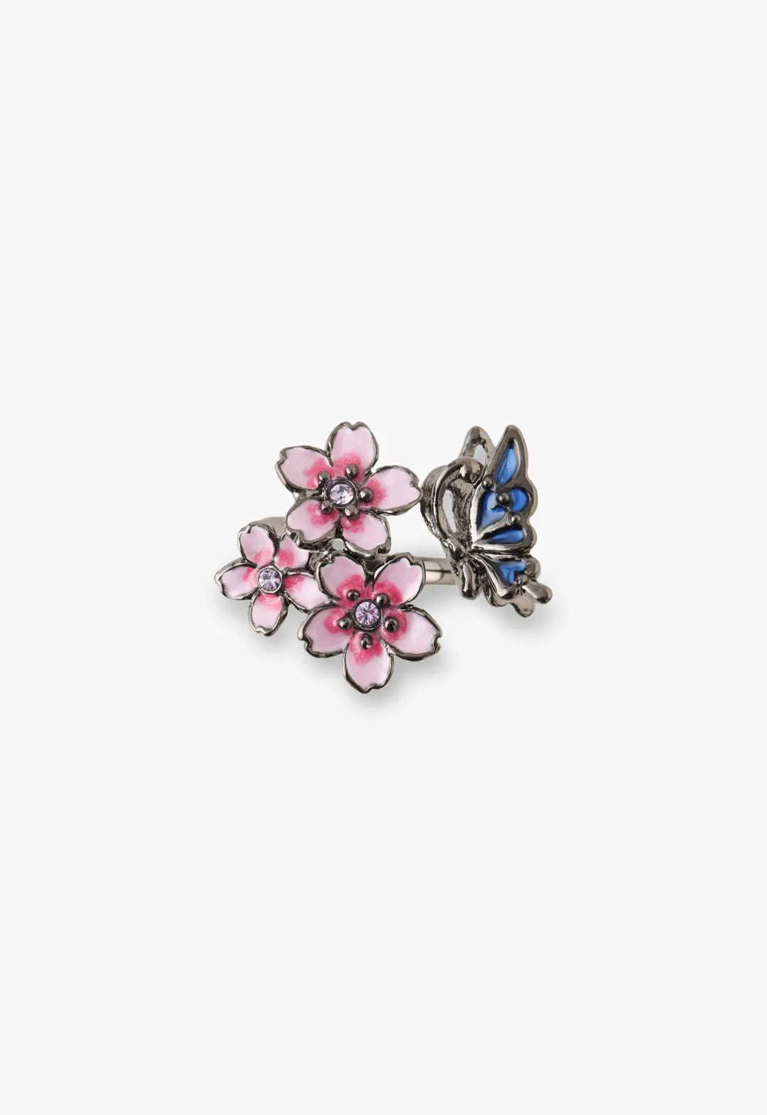 Cherry Blossom & Butterfly Bloom Ring Annasui