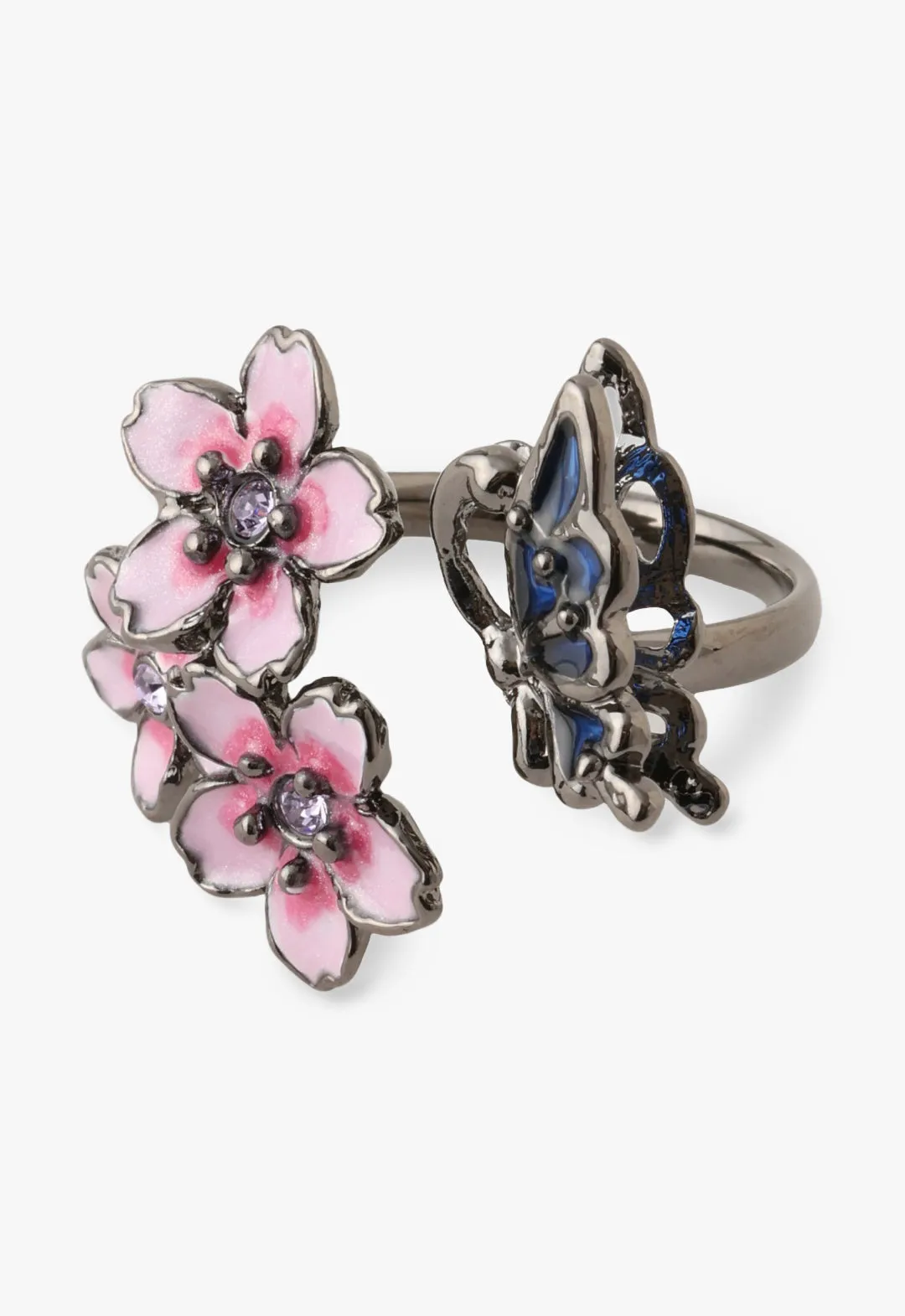 Cherry Blossom & Butterfly Bloom Ring Annasui