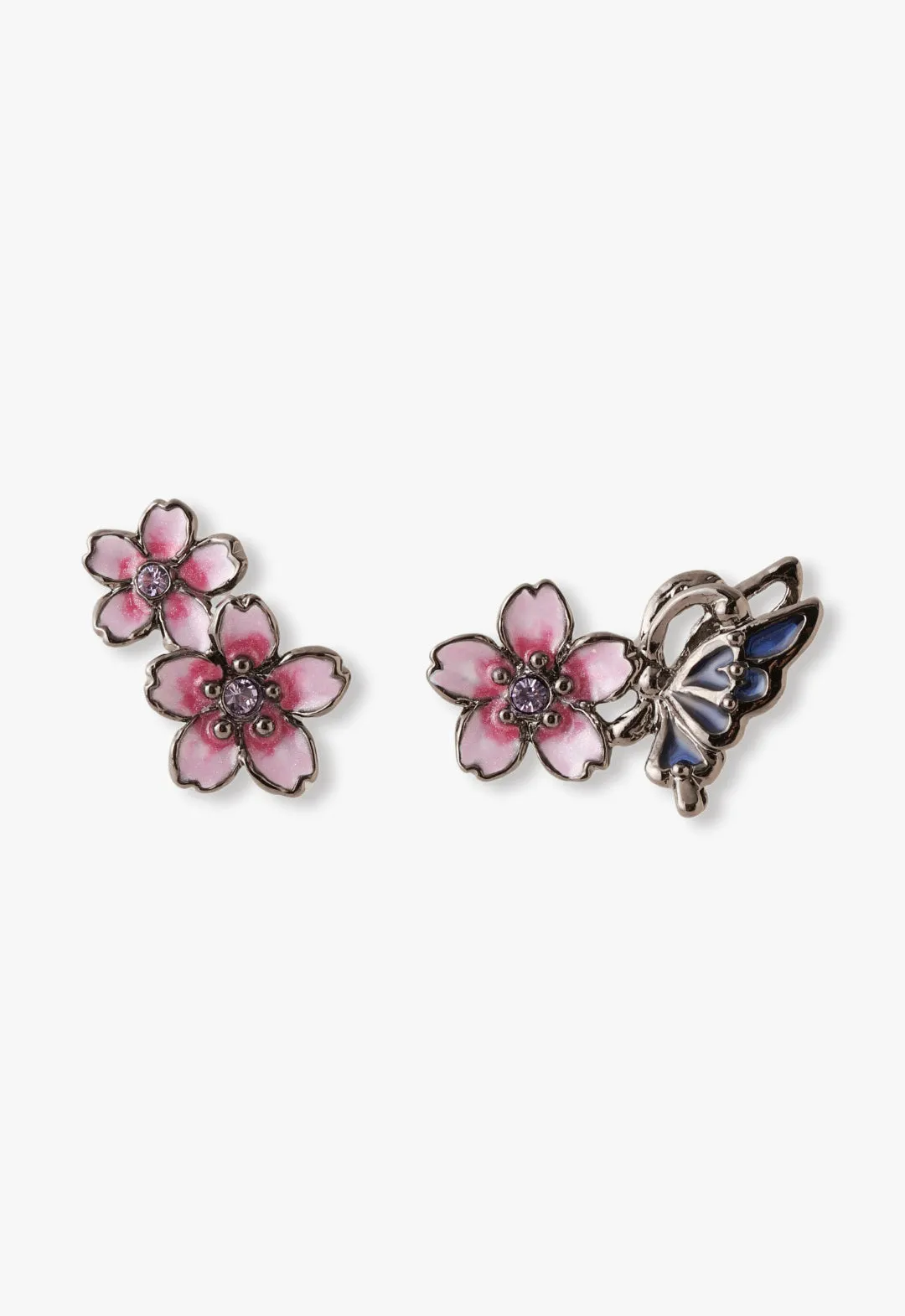Cherry Blossom & Butterfly Dream Earrings Annasui
