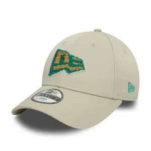 Child New Era Sequin Cream 9FORTY Adjustable Cap Billy J