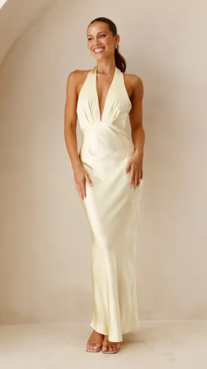 Chloe Maxi Dress - Yellow Billy J