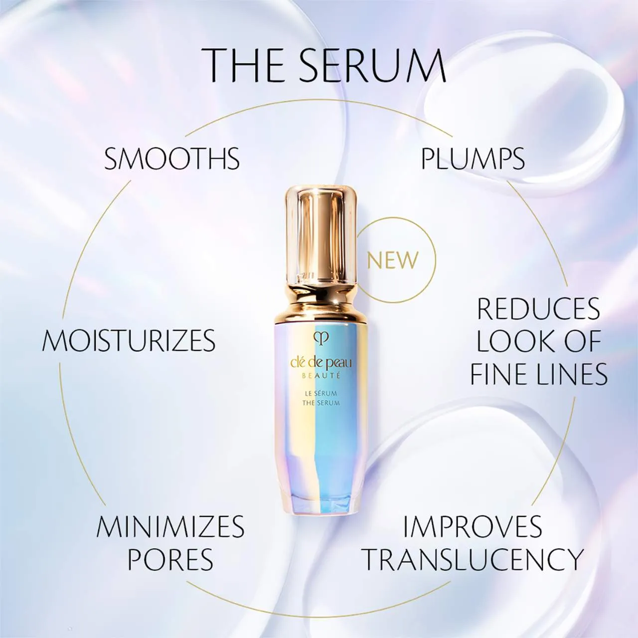 Cl de Peau Beaut The Serum 2.0 50ml NIB