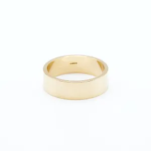 Classic Flat Wedding Band