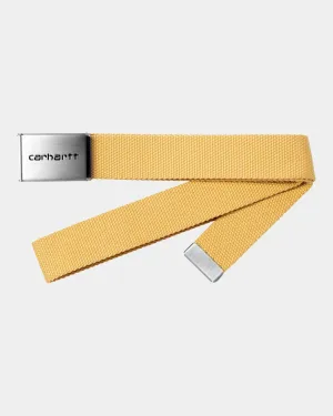 Clip Belt Chrome | Air Yellow Carhartt WIP