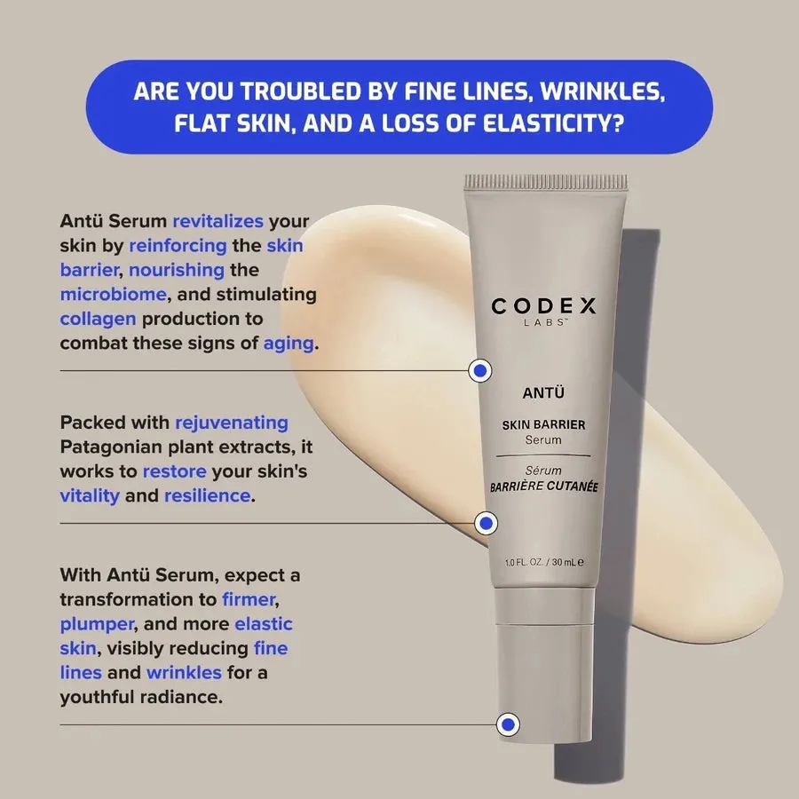 Codex: Ant Skin Barrier Serum 30ml NIB