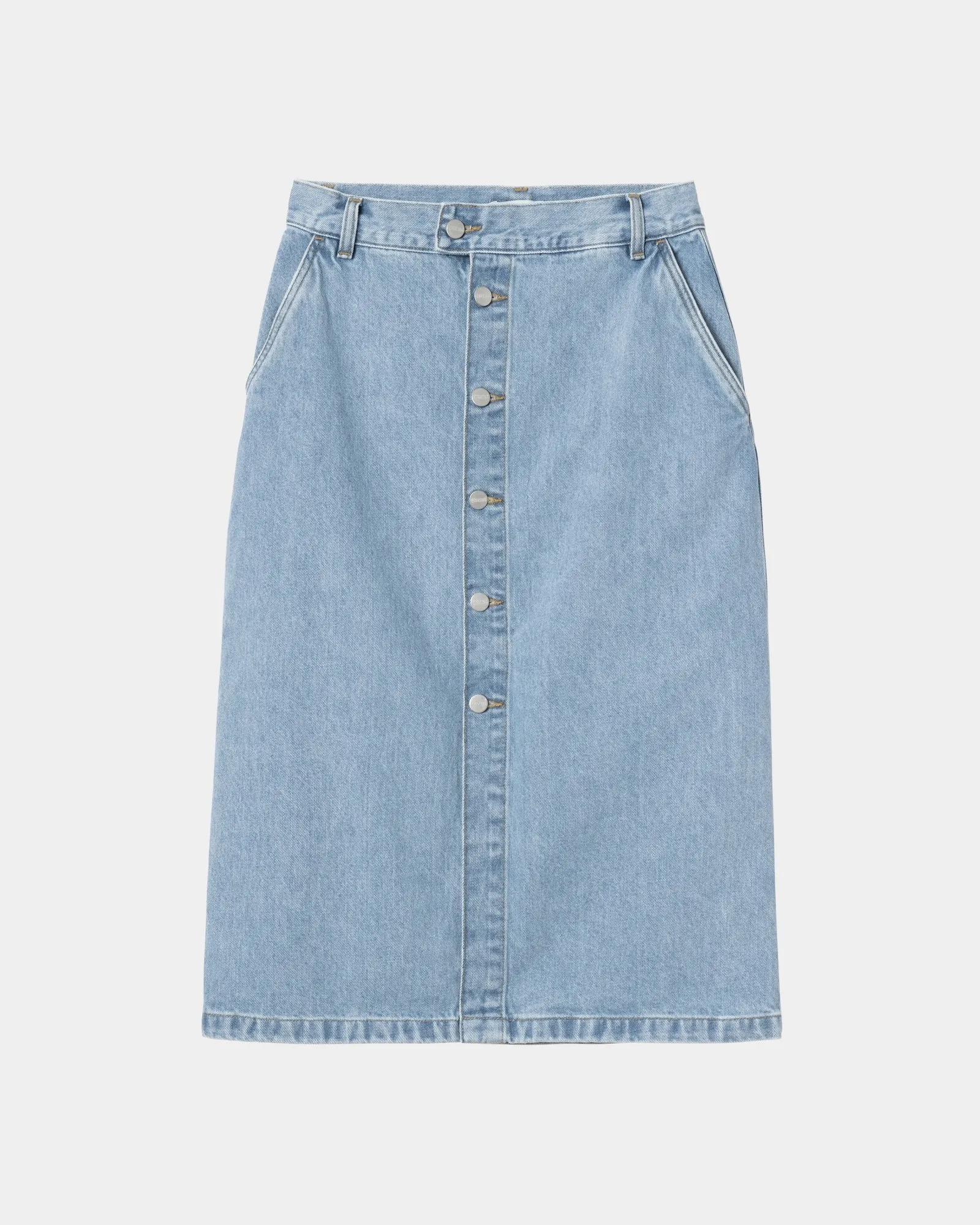 Colby Skirt | Blue (stone bleached) Carhartt WIP