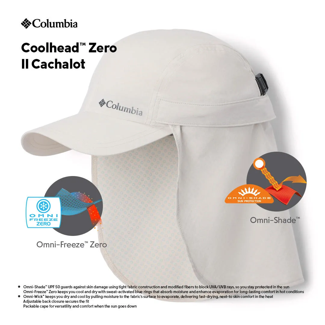 Columbia Unisex Beige Omni-Wick Coolhead Zero II Cachalot
