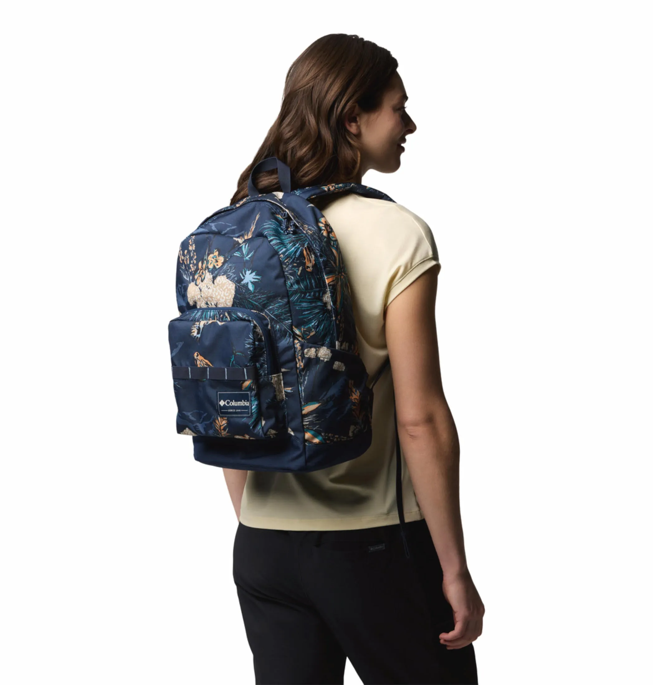 Columbia Unisex Blue Zigzag II Printed Backpack 22 L