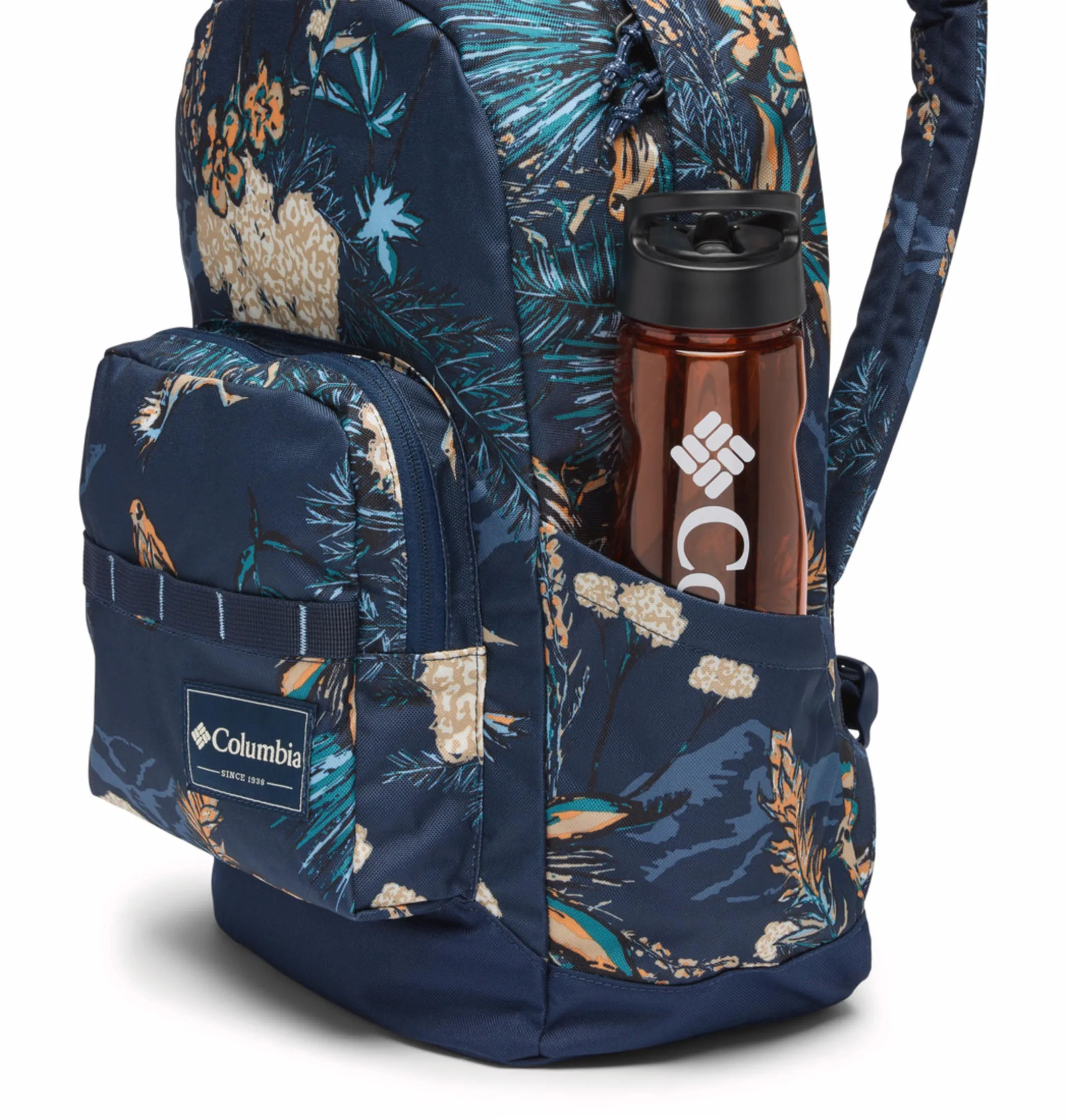 Columbia Unisex Blue Zigzag II Printed Backpack 22 L
