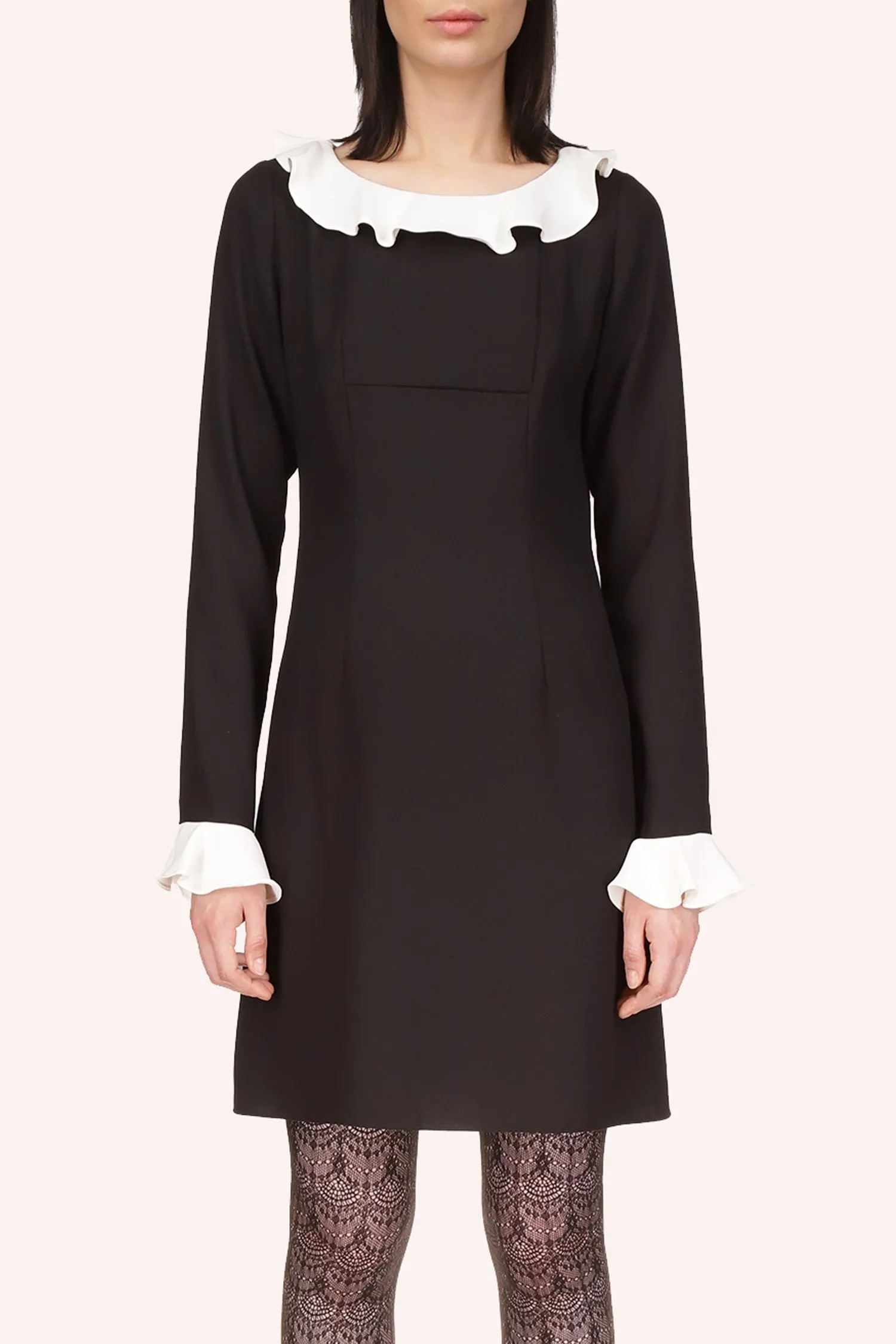 Combo Crepe Dress Annasui