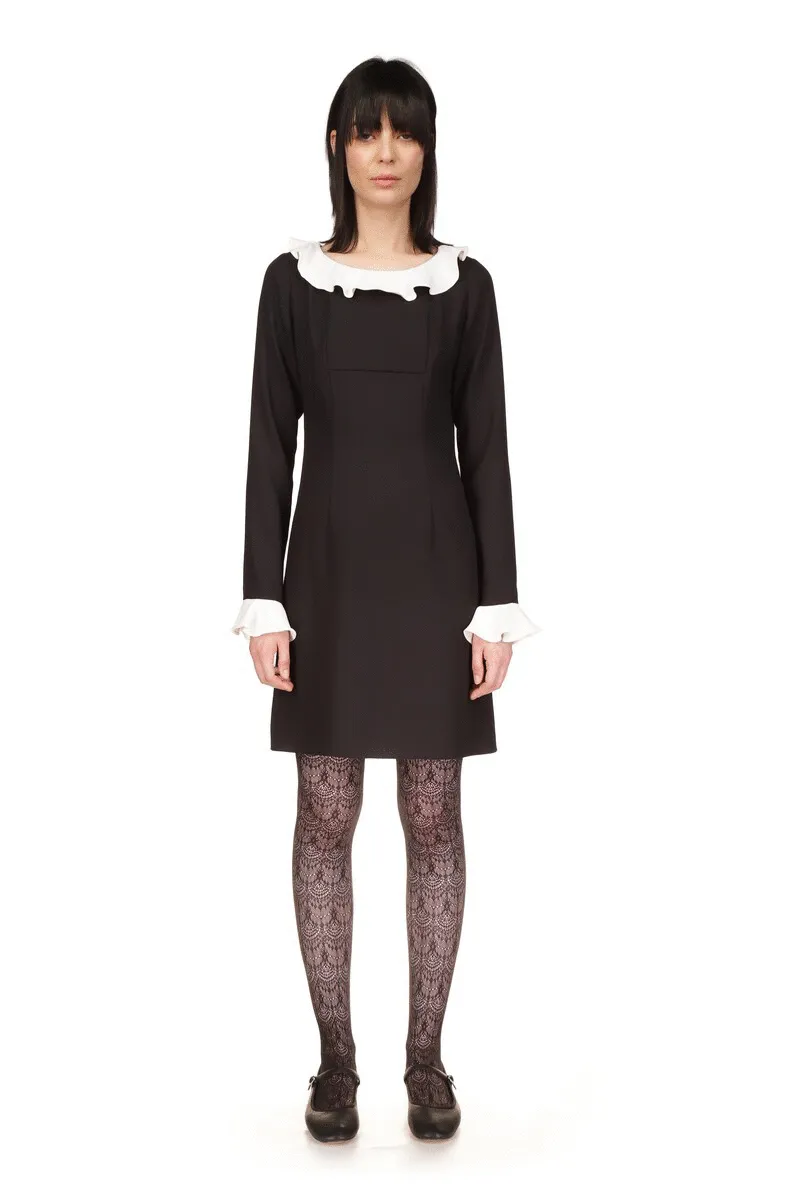 Combo Crepe Dress Annasui
