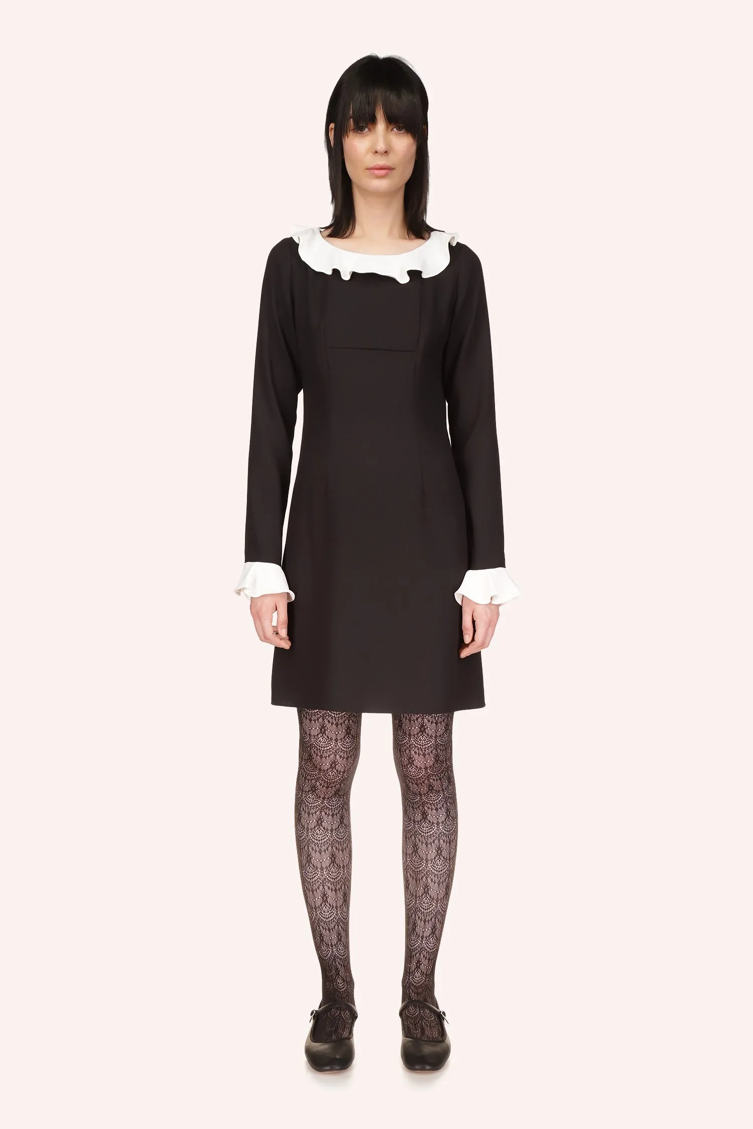 Combo Crepe Dress Annasui