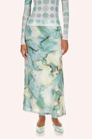 Cosmos Mesh Skirt Annasui