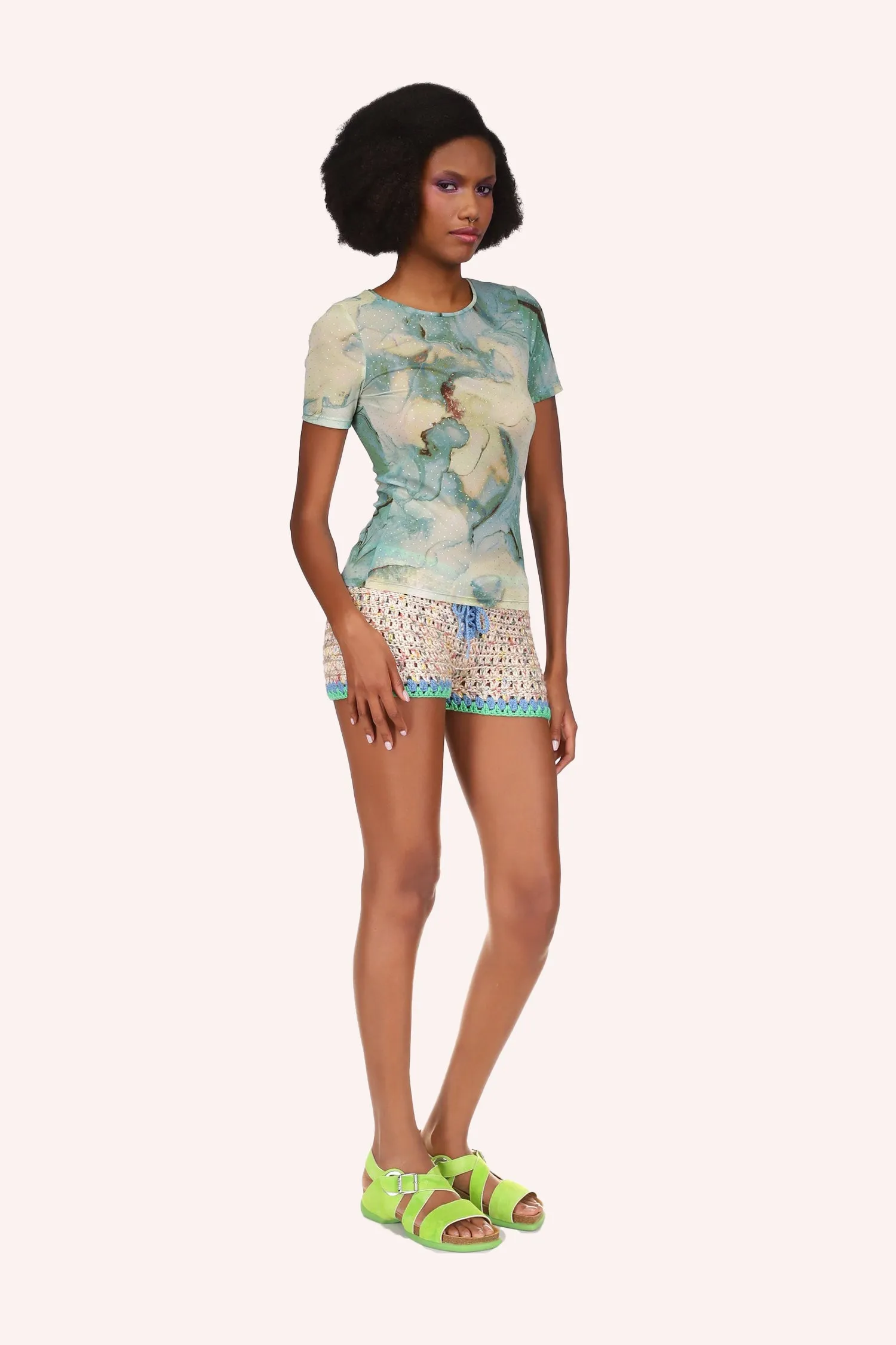 Cosmos Mesh Top Annasui