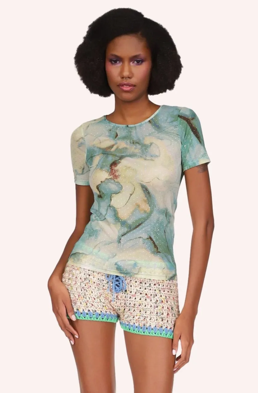 Cosmos Mesh Top Annasui