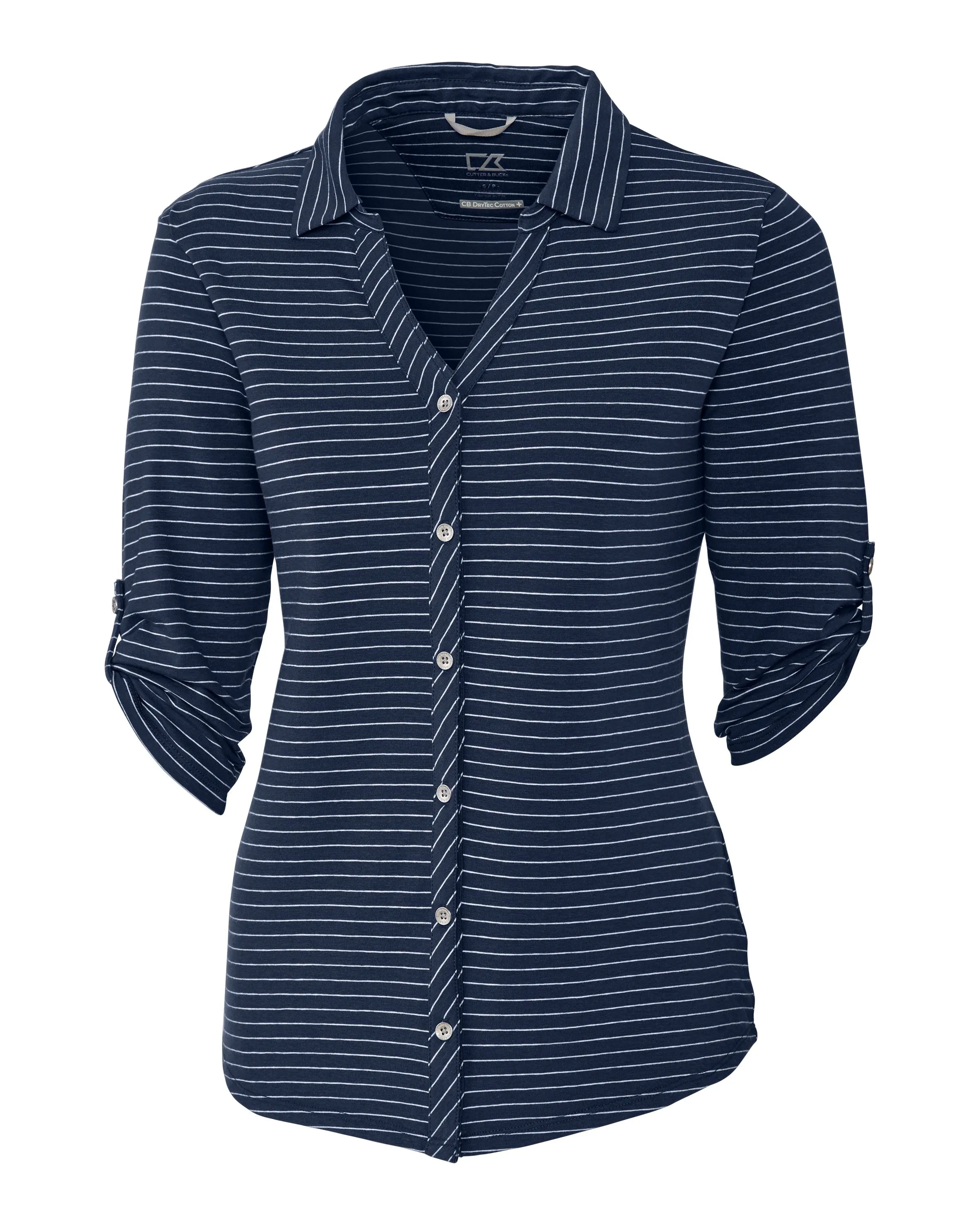 Cutter & Buck Academy Elbow Sleeve Womens Top