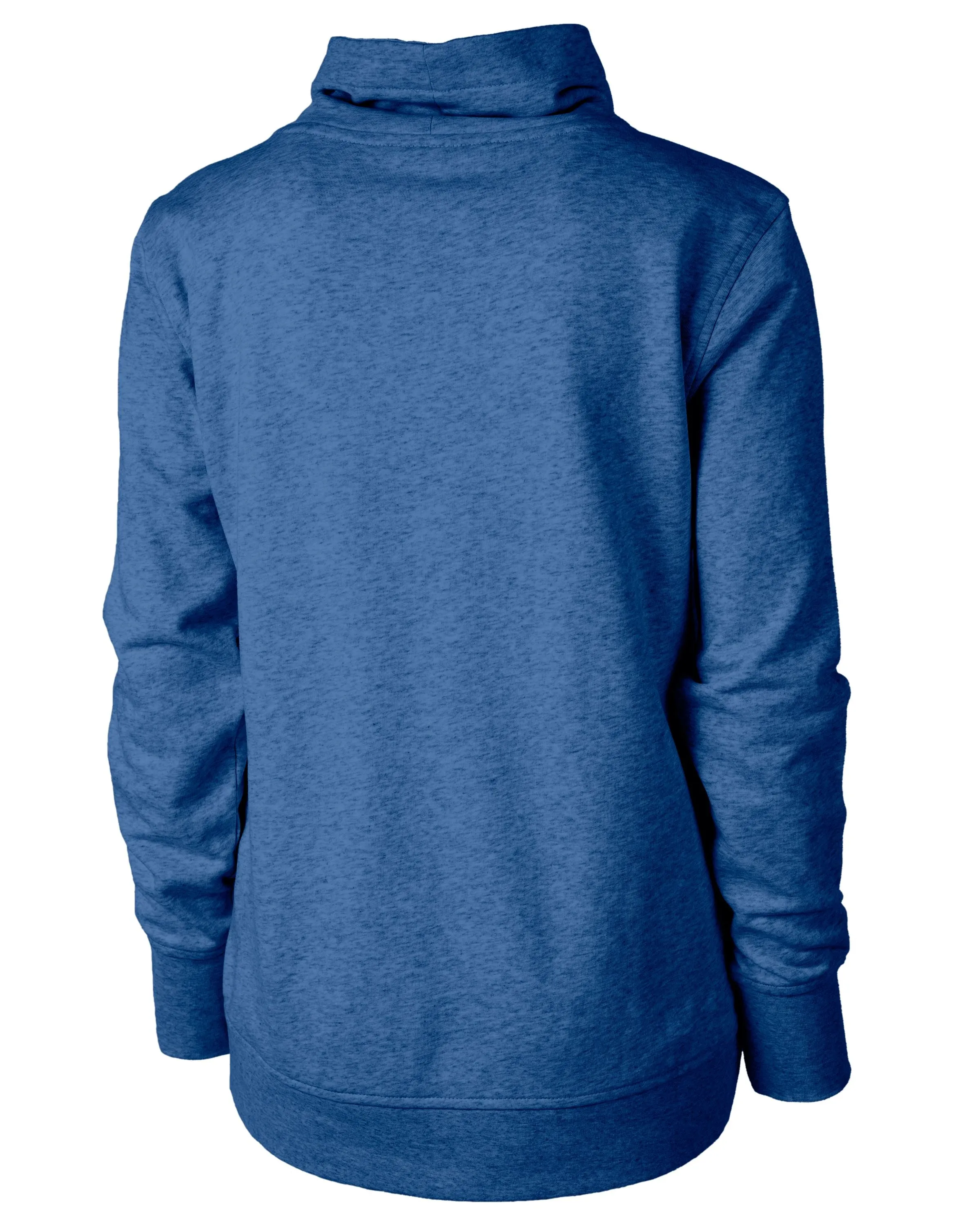 Cutter & Buck Saturday Cotton Blend Womens Funnel Neck Sweatshirt