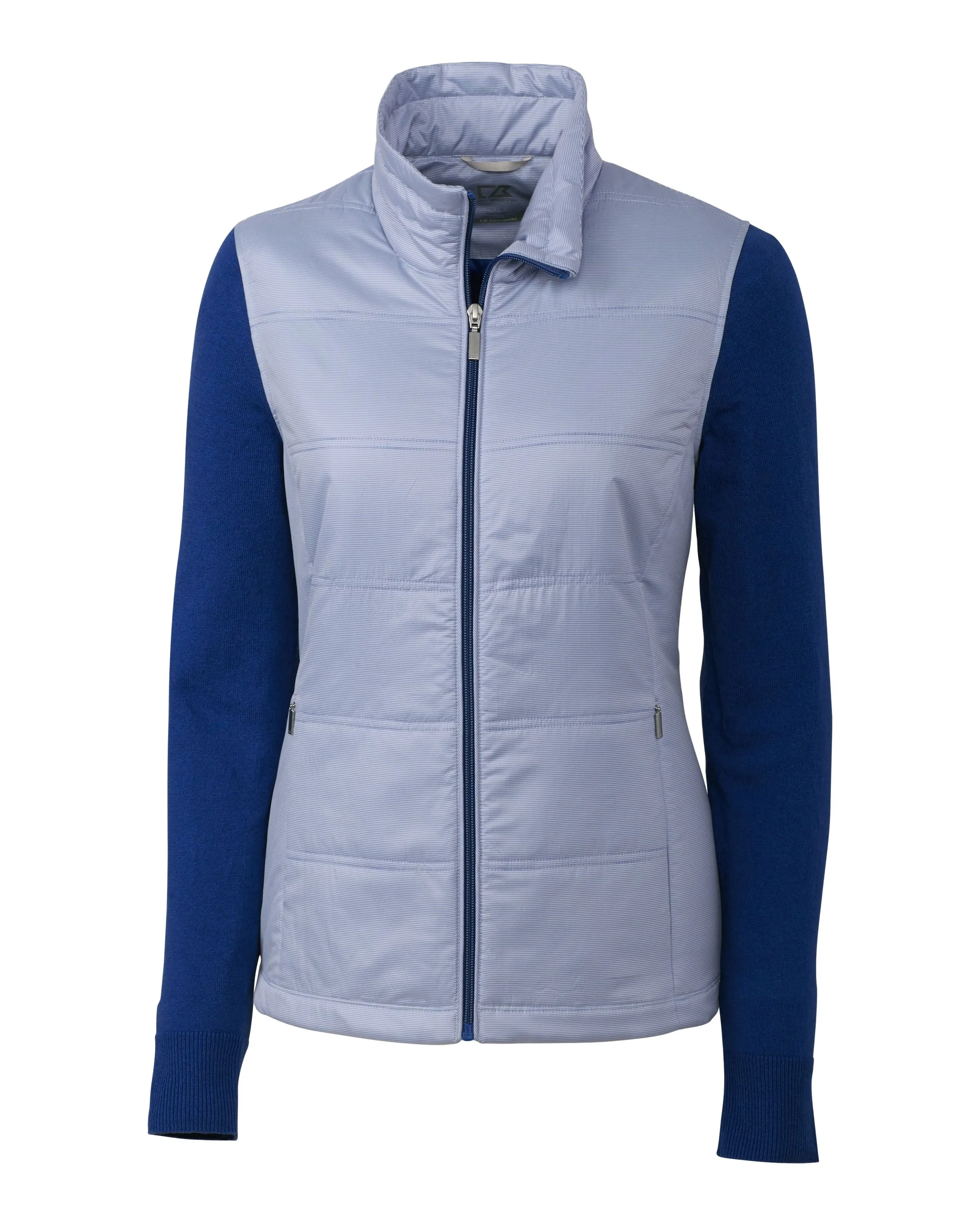 Cutter & Buck Womens Cora Quilted Sweater Jacket