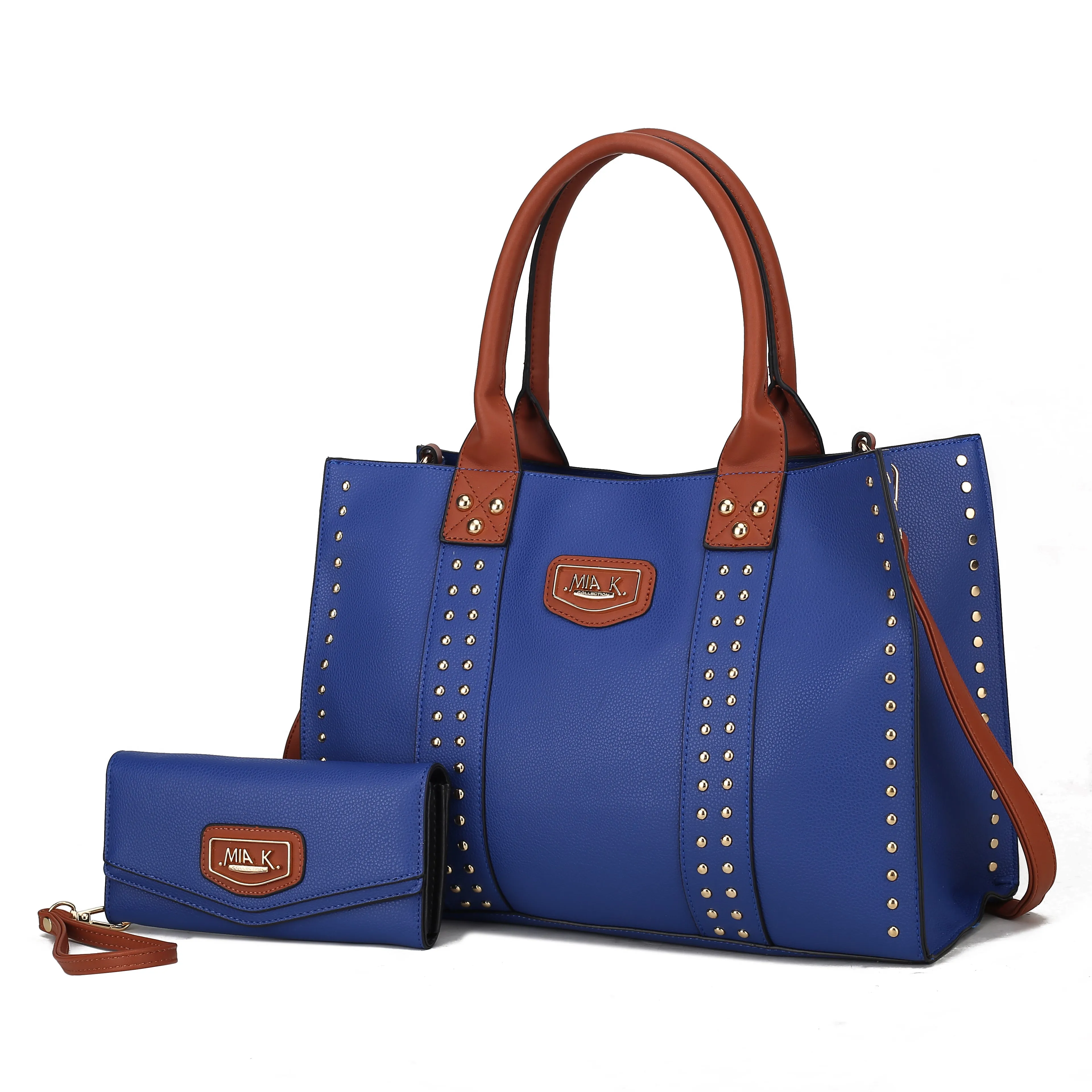 Davina Vegan Leather Womens Tote Bag with wallet