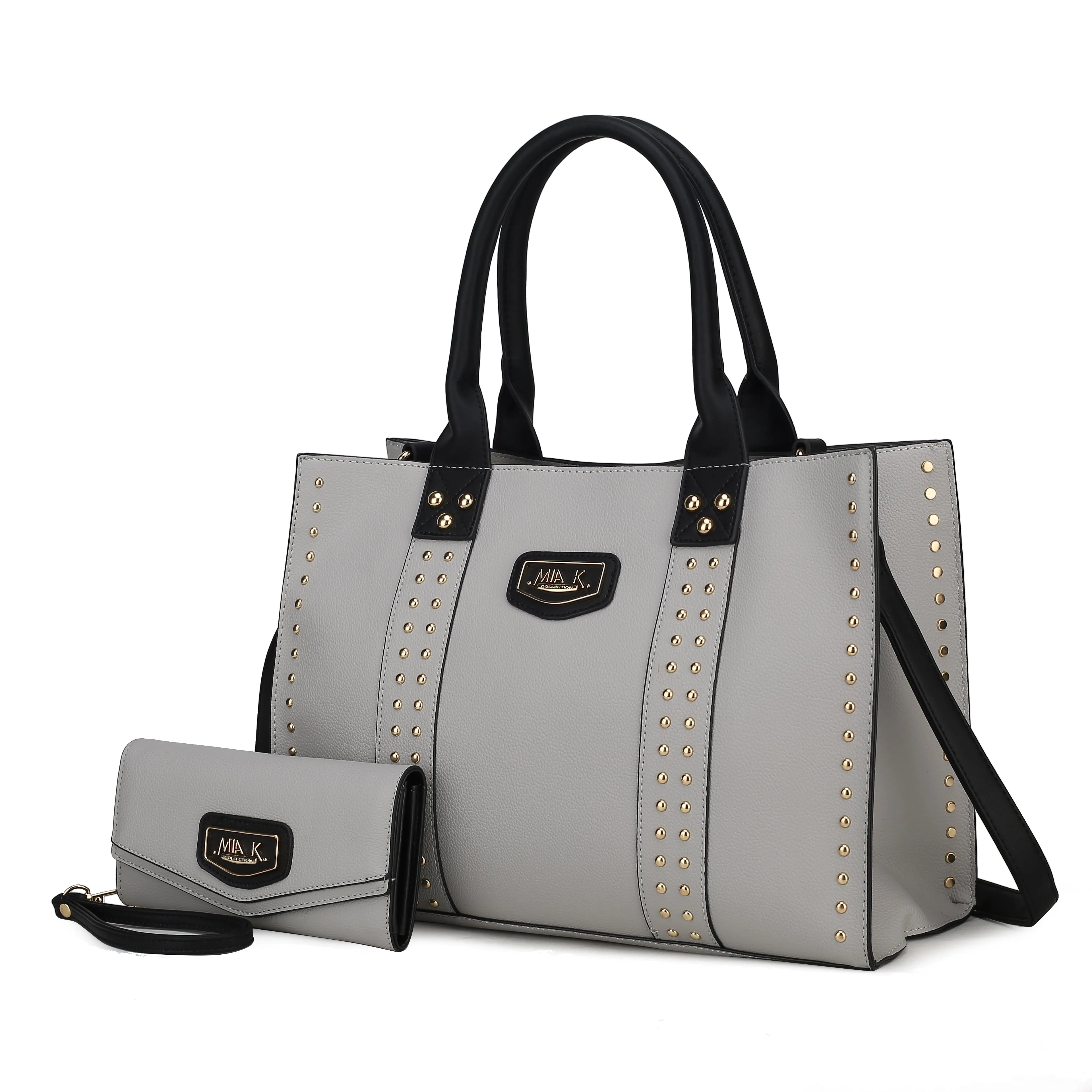 Davina Vegan Leather Womens Tote Bag with wallet