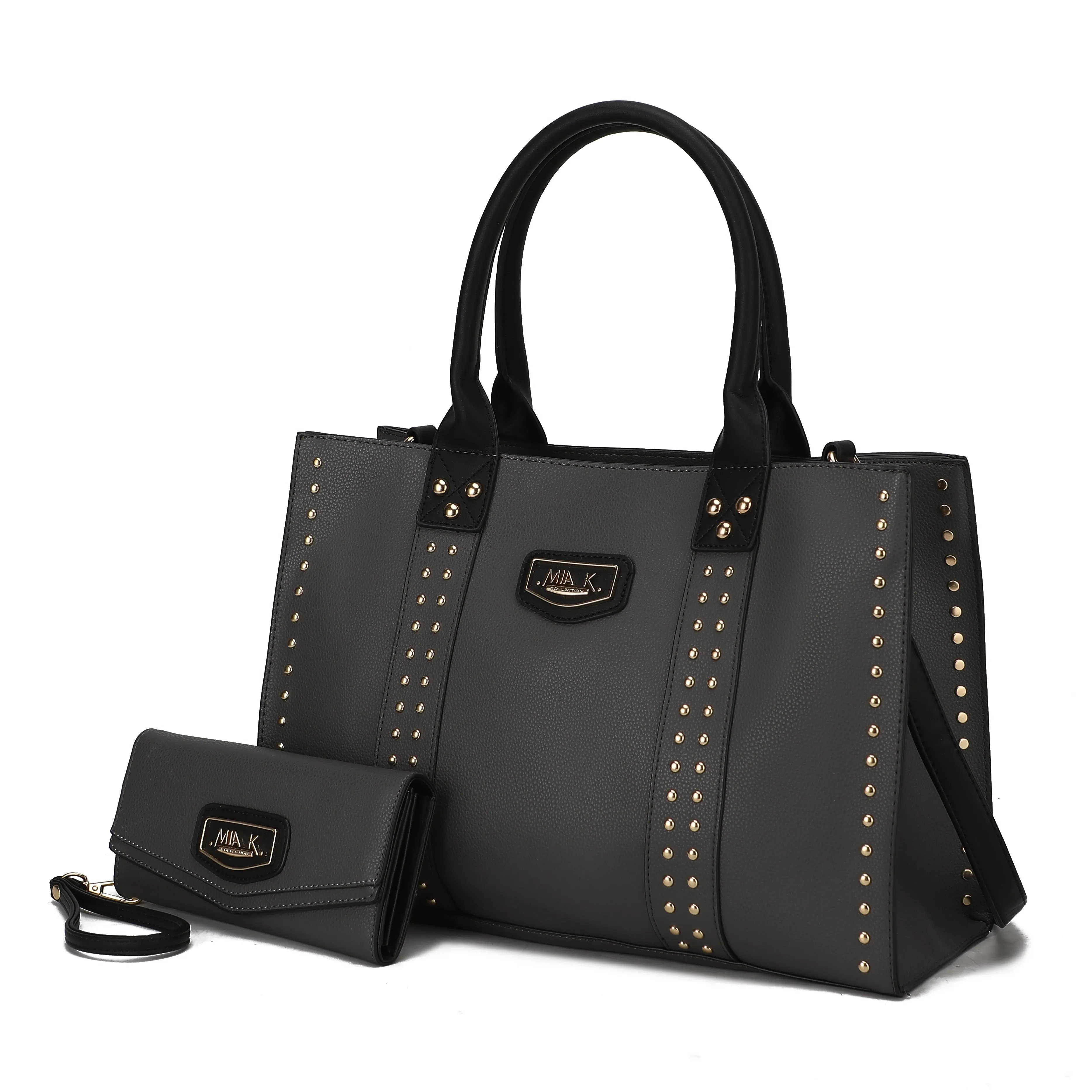 Davina Vegan Leather Womens Tote Bag with wallet