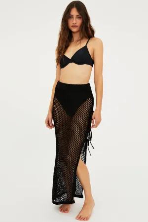 Deborah Skirt Black Beach Riot